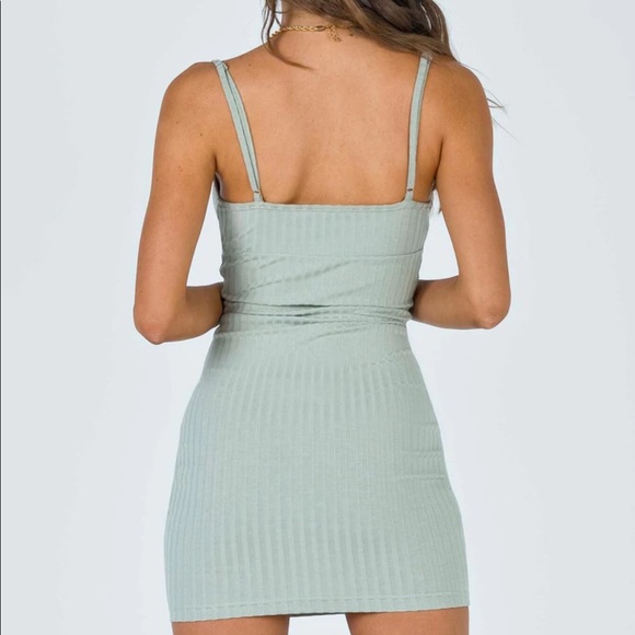 NWOT Princess Polly Georgia Dress in Sage - Picture 2 of 5